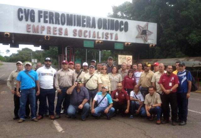 Representantes sindicales de distintos movimientos que rechazan sindicato que quieren imponer (Foto: Nota de prensa)