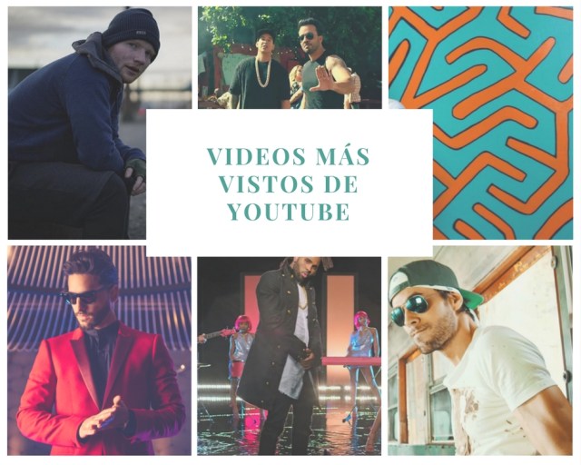 Videos más vistos de Youtube