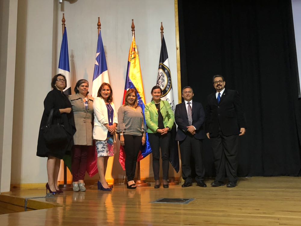 Magistrados del TSJ legítimo participaron como ponetes en conversatorio en la  Universidad San Sebastián en Chile