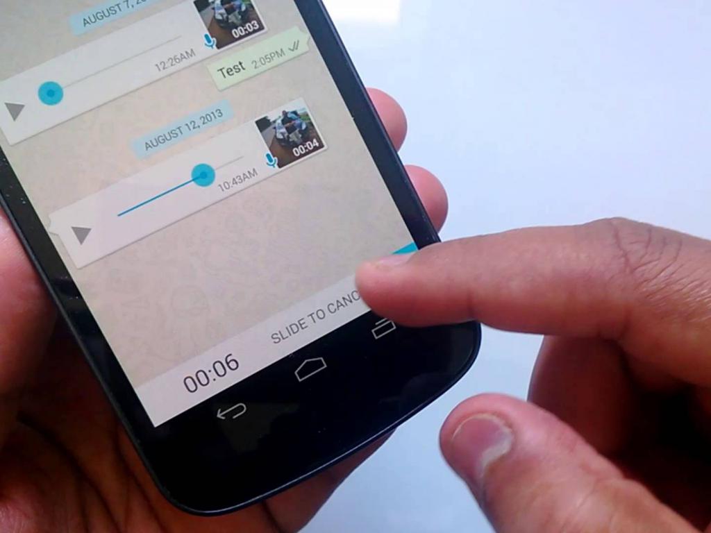 Nueva actualización de WhatsApp guardará tus notas de voz en caso se interrumpan