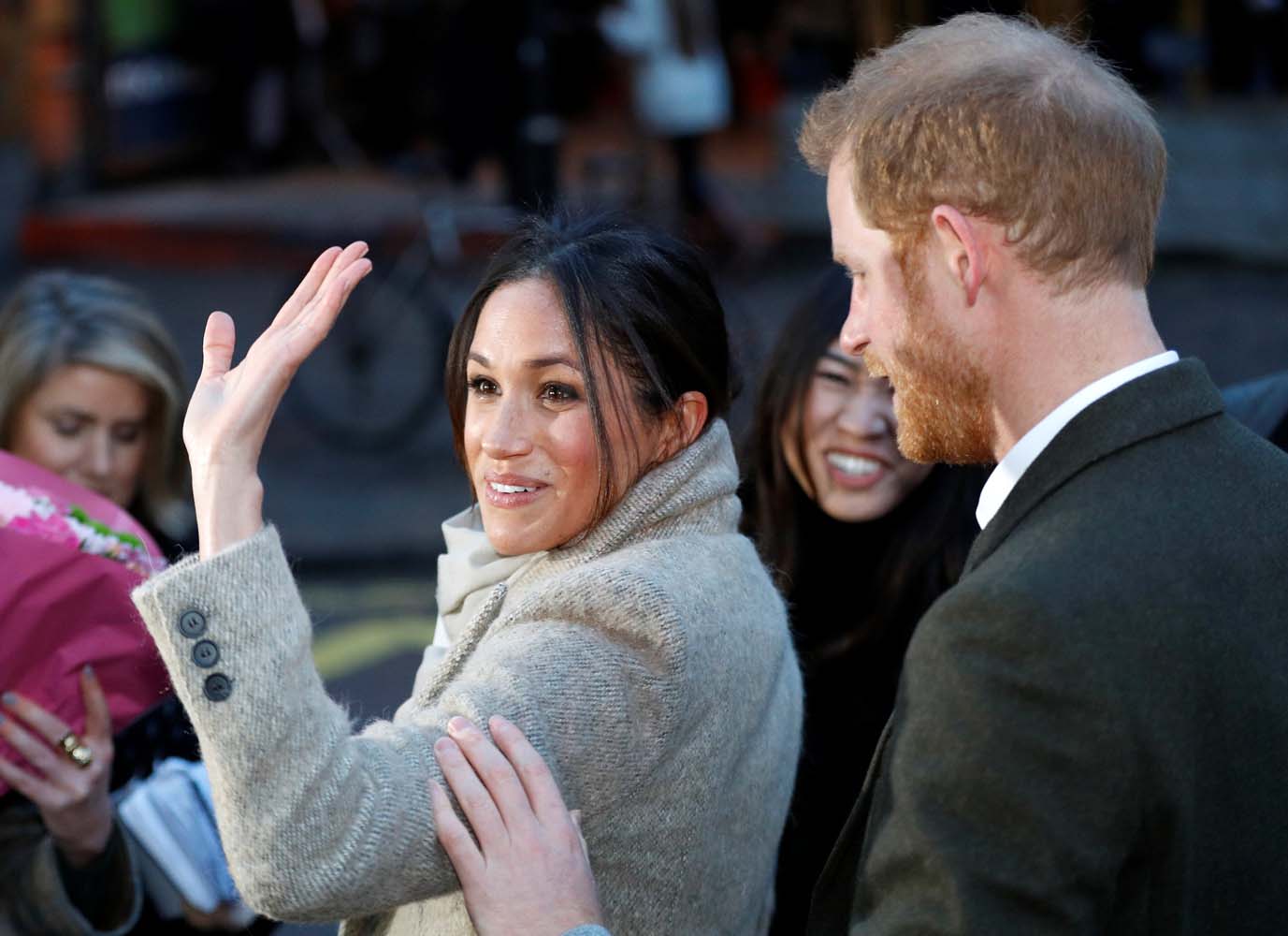 Meghan Markle abrumada por el cariño recibido en su segundo acto oficial (fotos)