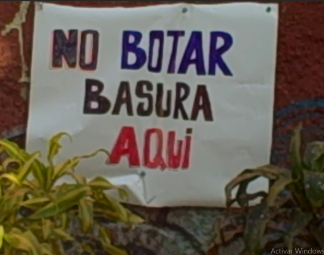 No Botar Basura