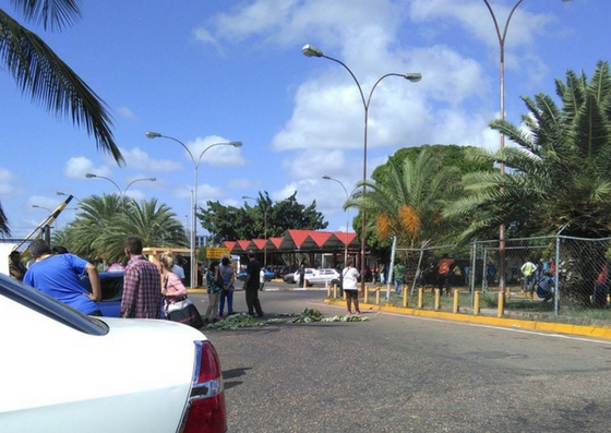 terminal puerto ordaz protesta