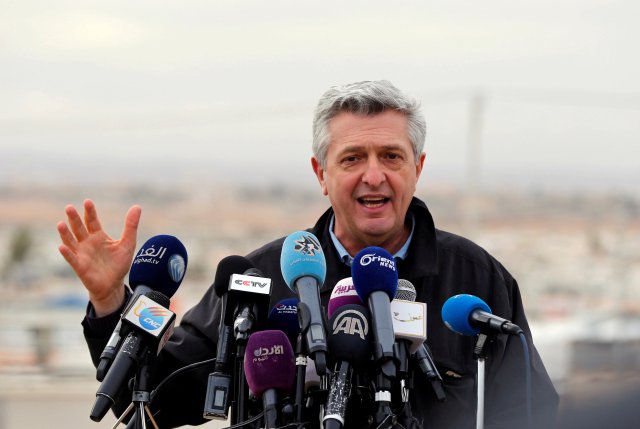 El Alto Comisionado de Naciones Unidas para los Refugiados, Filippo Grandi. REUTERS/Muhammad Hamed