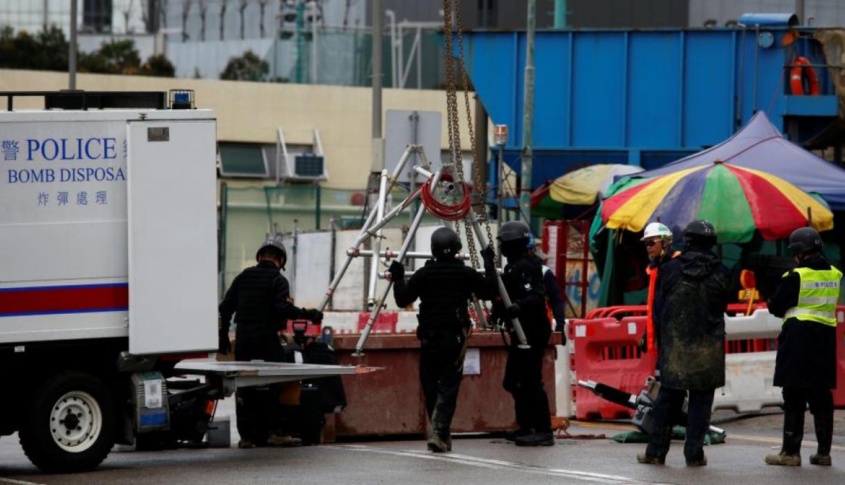 Hallan otra bomba de la Segunda Guerra Mundial en Hong Kong