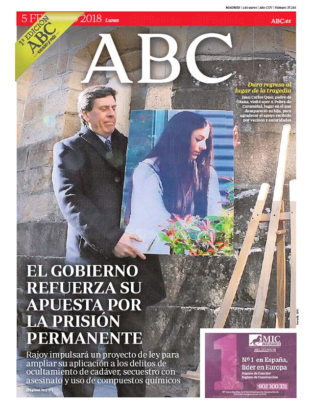 Portadas de la prensa internacional de este lunes 05 de febrero de 2018