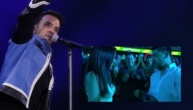 ¡Se pasó de romántico! Le propuso matrimonio a su novia mientras Luis Fonsi les cantaba en Viña del Mar