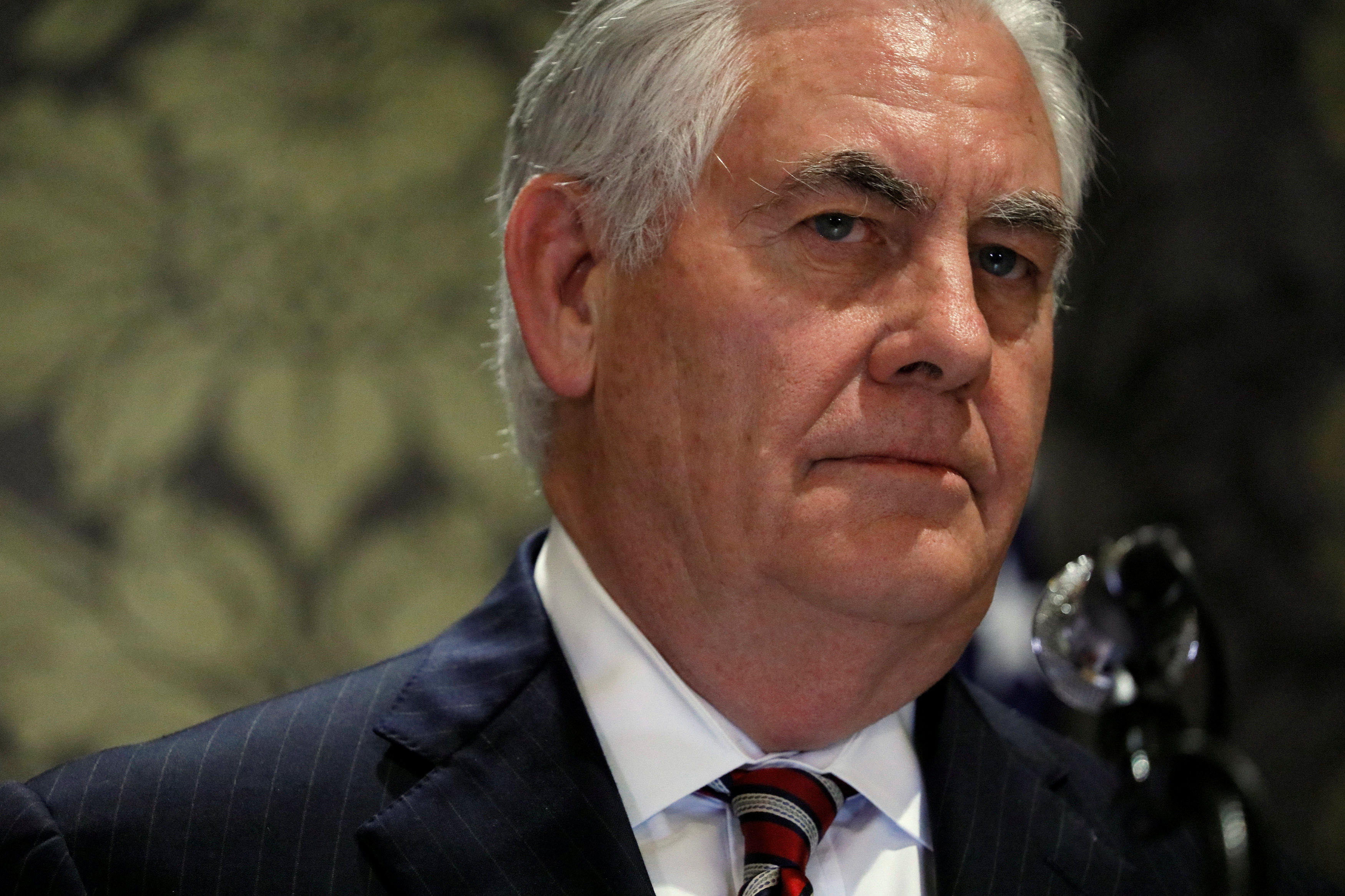 Tillerson cancela sus actividades en Kenia por no encontrarse bien