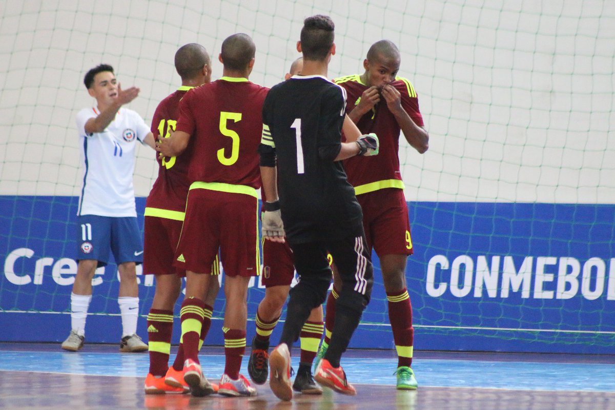 Vinotinto de futsal retará a Argentina en semifinales del Sudamericano sub-18