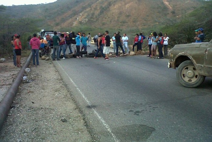 Protestan en Bobare y El Tocuyo por falta de agua #19Mar