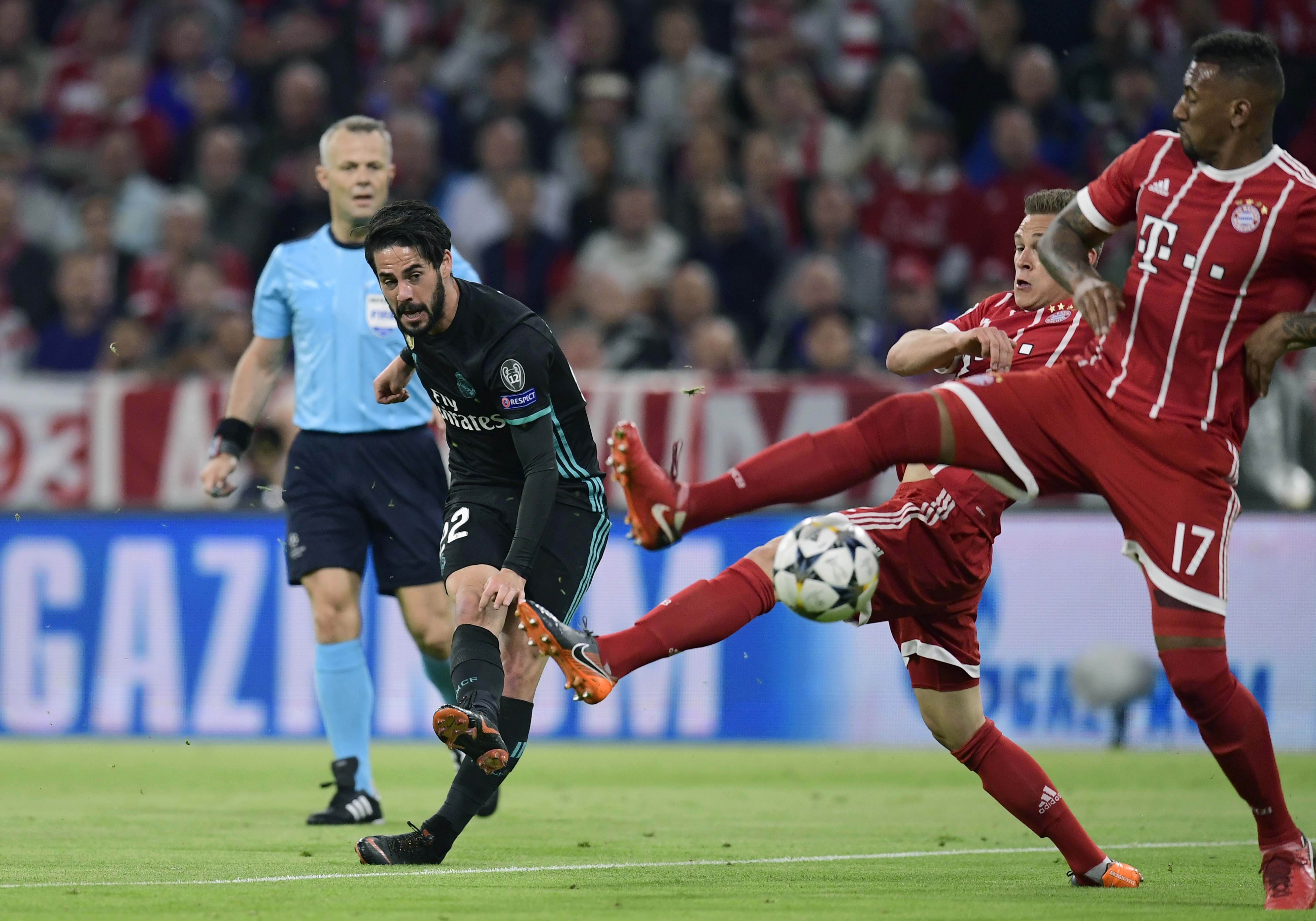 Carvajal e Isco se perderán la vuelta de semis contra el Bayern en el Bernabéu