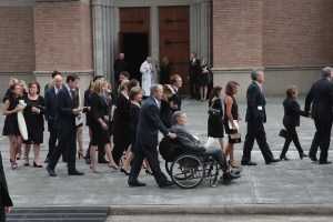 Expresidentes, familiares y amigos despidieron a Barbara Bush