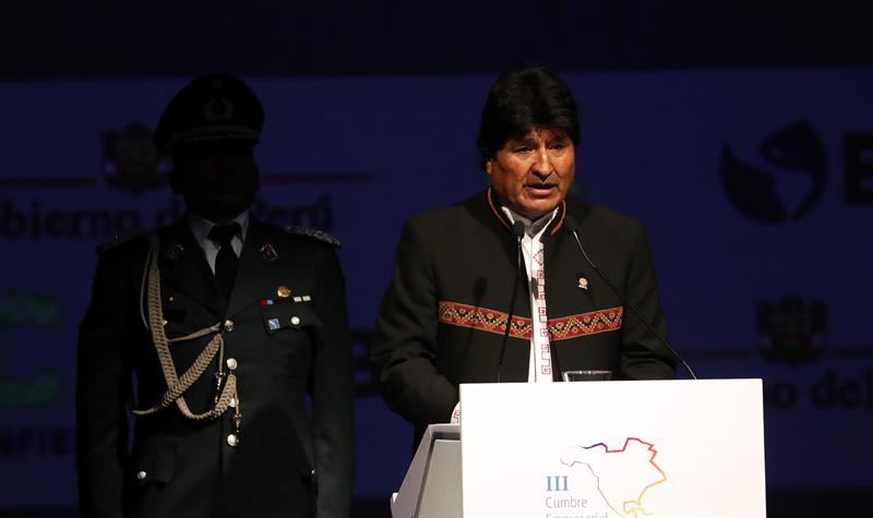 Morales pide a empresarios de América crecimiento sin depredar la naturaleza