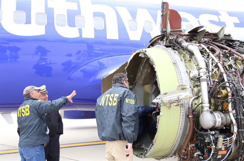 El reporte de la piloto de Southwest Airlines a la torre de control (Audio)