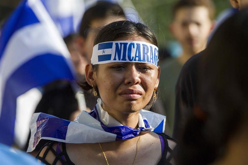 Centenares salen a las calles en octavo día de manifestaciones contra Ortega