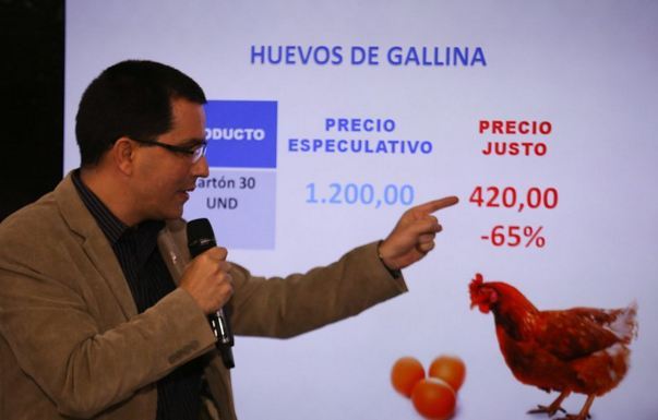 Arreaza huevos