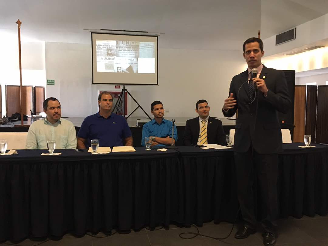 Diputado Juan Guaidó: El único objetivo es rescatar a Venezuela