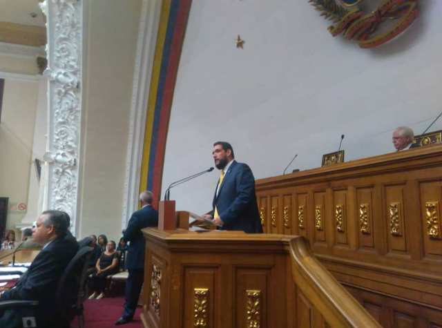 Juan Miguel Matheus, diputado ante la AN // Foto @AsambleaVE