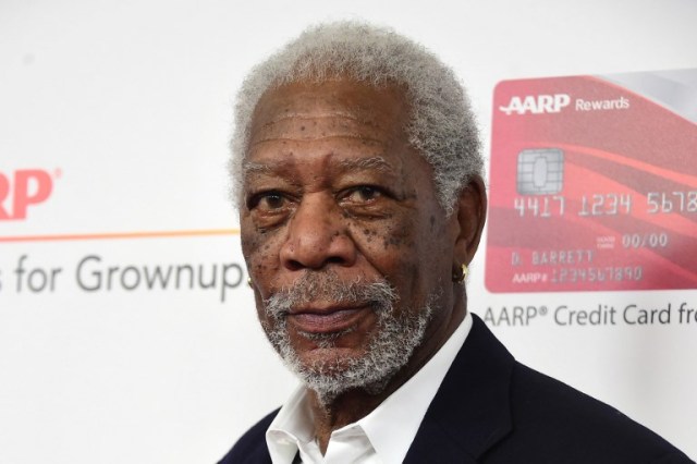 el actor Morgan Freeman . AFP PHOTO / Frederic J. Brown