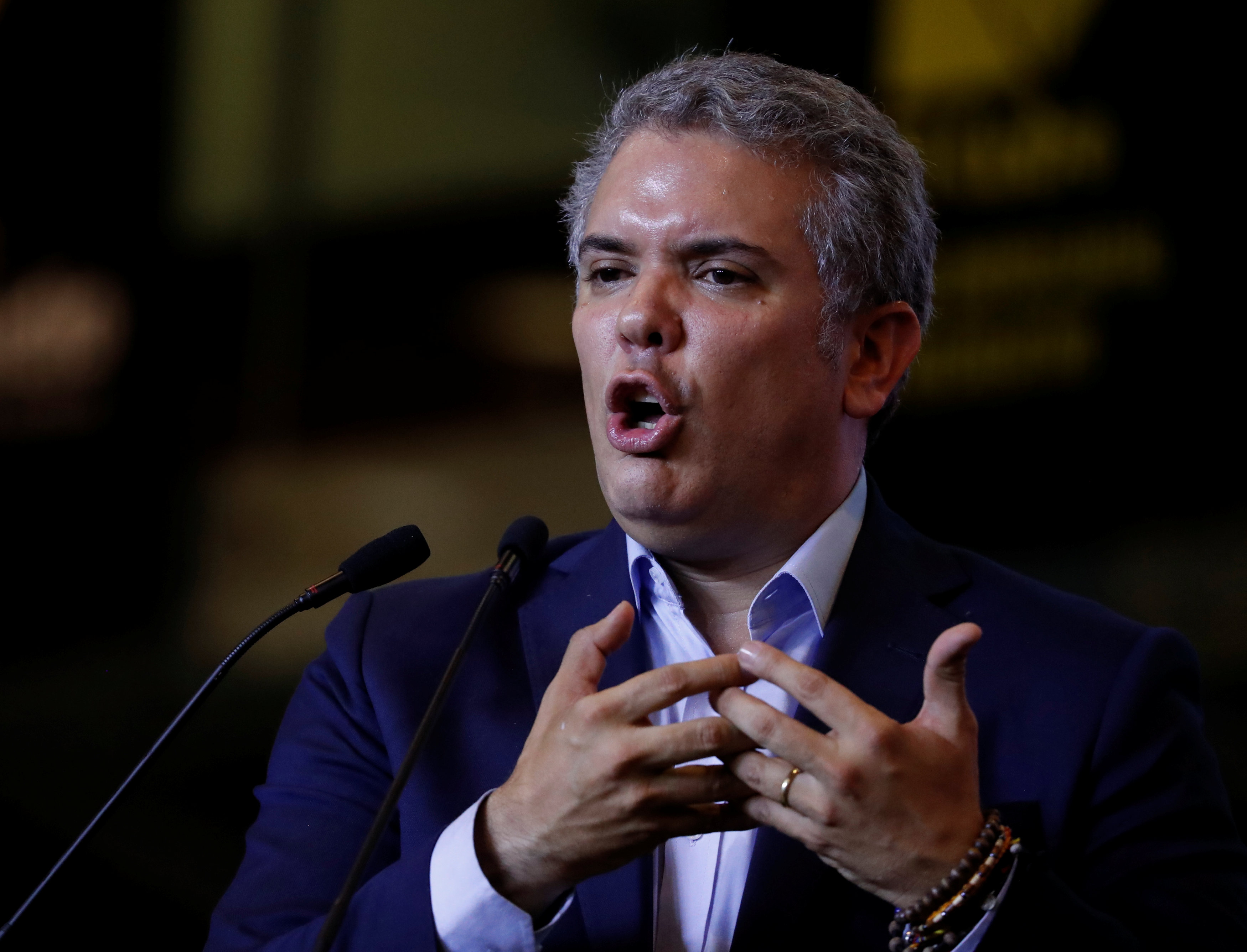 Iván Duque promete tolerancia cero con la violencia sobre líderes sociales