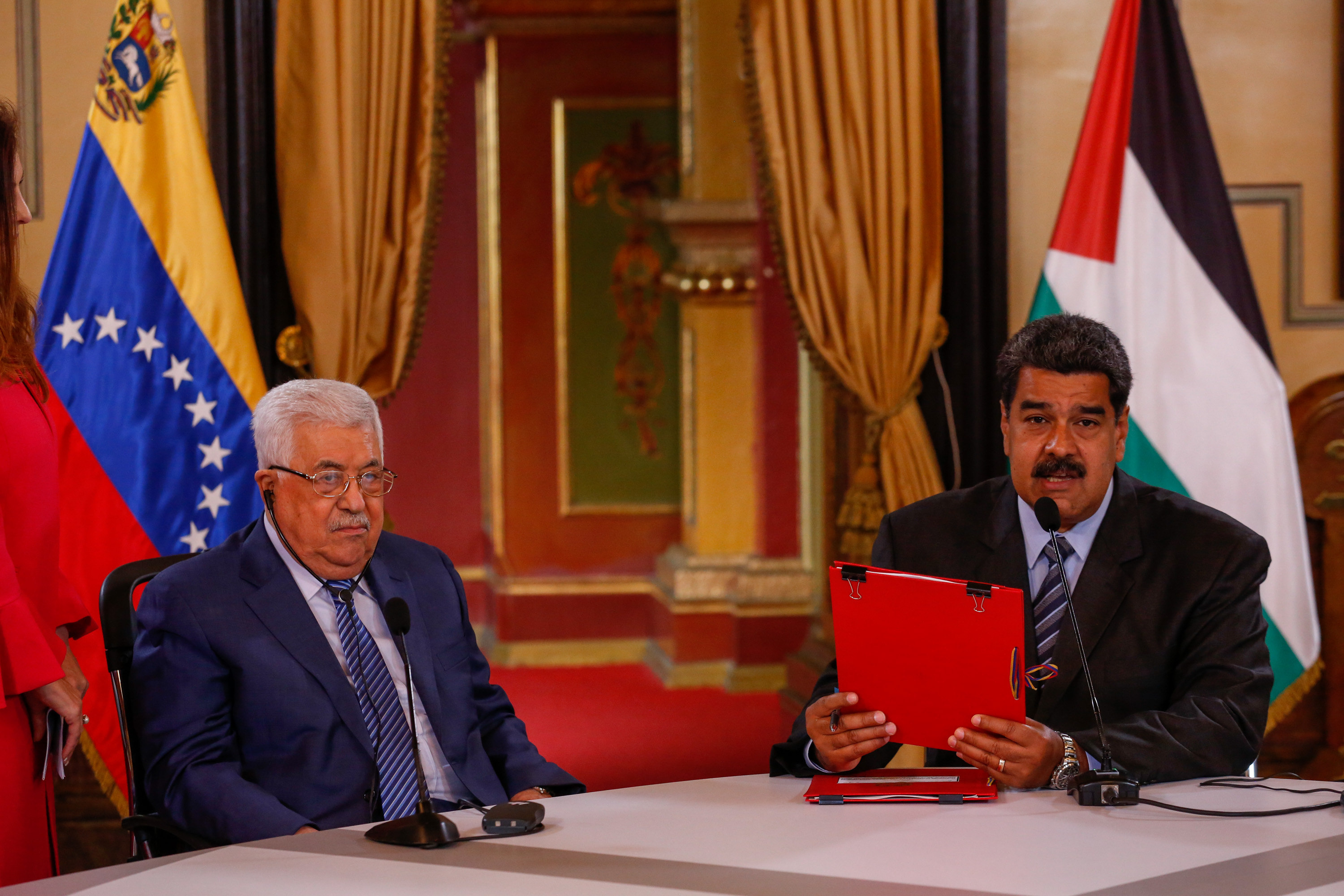Maduro acordó crear empresas mixtas con Palestina para explotar la minería