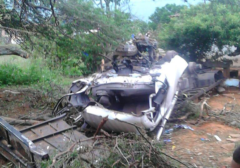 Al menos 11 fallecidos y 16 lesionados tras volcarse un camión en Mérida #28May