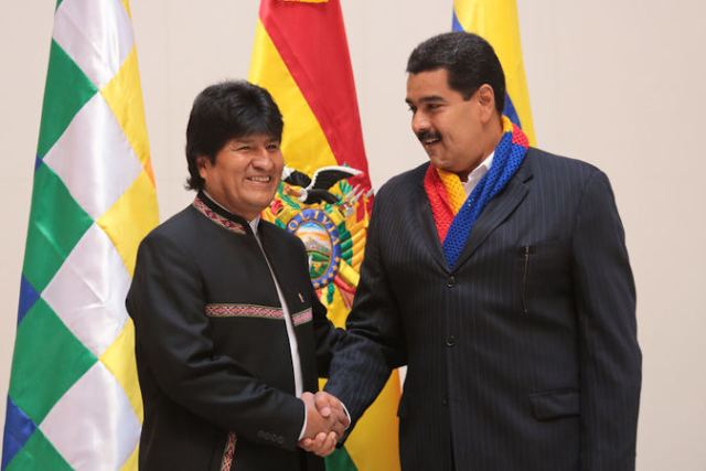 Evo Morales se suma al festejo bolivariano a través de un tweet / Foto: PSUV 