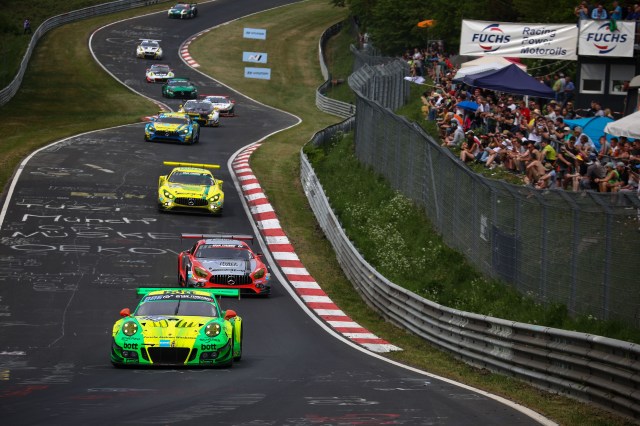 Manthey-Racing, Porsche 911 GT3 R (912), Richard Lietz (A), Patrick Pilet (F), Frederic Makowiecki (F), Nick Tandy (GB), N?rburgring 2018