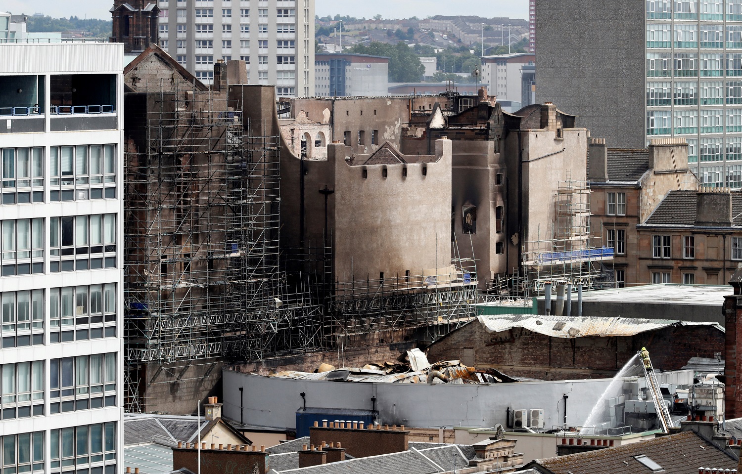 El Ayuntamiento Glasgow mantiene la esperanza de salvar la Escuela de Arte