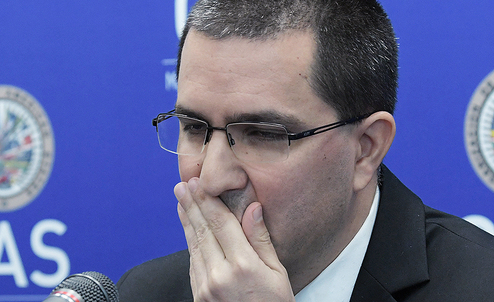 El lloriqueo de Jorge Arreaza luego que Costa Rica expulsara a los representantes chavistas