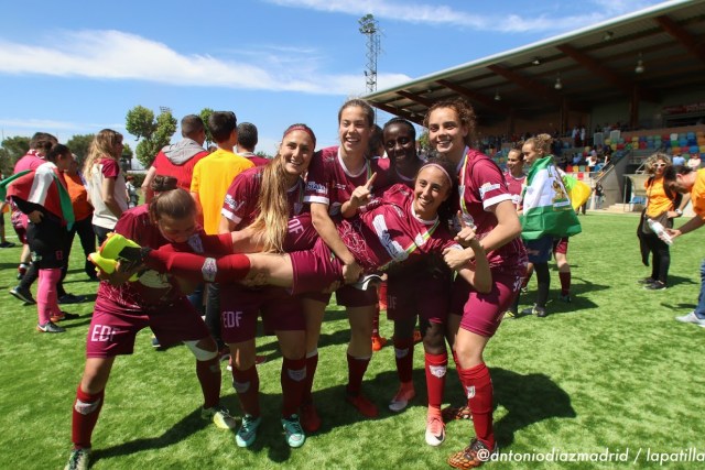 El EDF Logroño de la venezolana Claudia Rodríguez asciende a Primera División en España | FOTO: Antonio Díaz