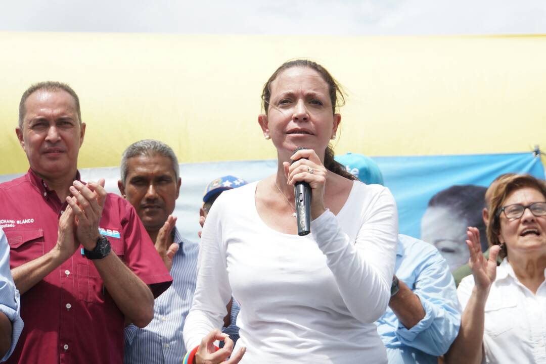 María Corina Machado desde Anzoátegui: El dolor nos une en torno a la exigencia de que se vayan ya