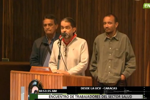 Francisco Valencia, presidente de Codevida // Foto captura de tv