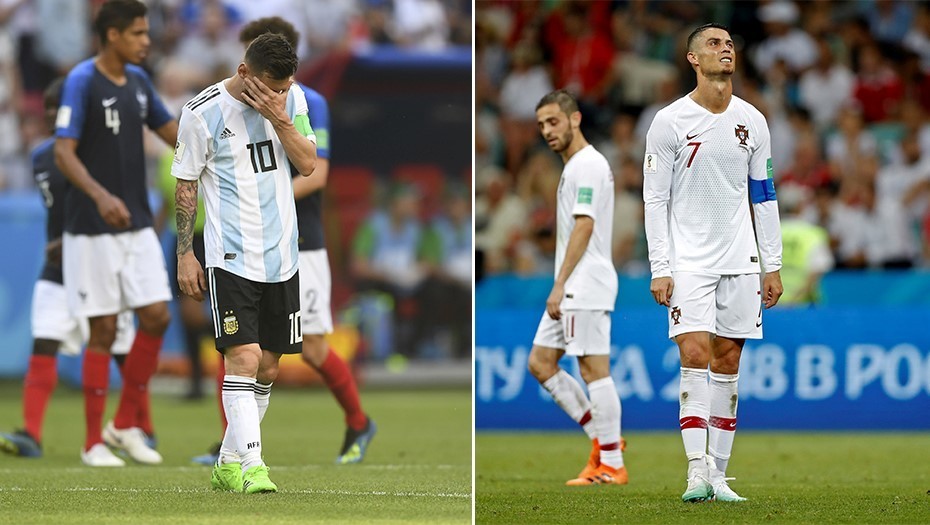 Messi y CR7, dos reyes sin corona mundial