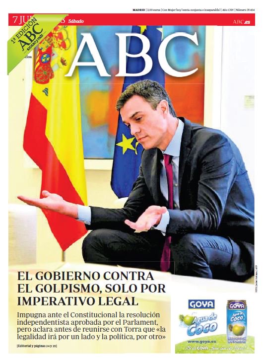 Portadas de la prensa internacional de este sábado 7 de julio de 2018