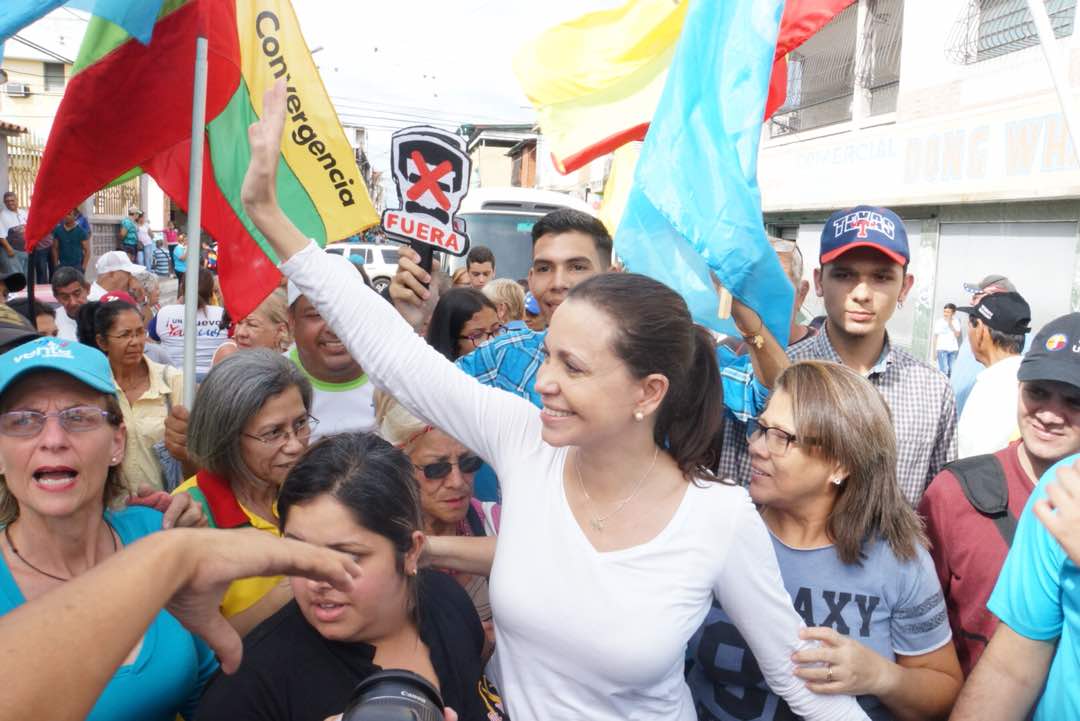 Machado desde Yaracuy: Este régimen delirante va en picada frente a un país que se levanta