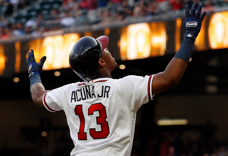 ¡Está de vuelta! Ronald Acuña Jr. se estrenó como jonronero en la temporada (VIDEO)