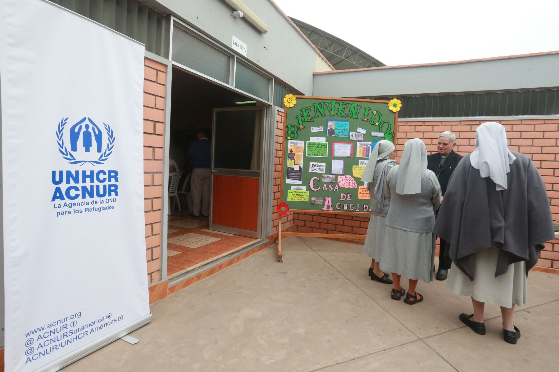 Iglesia peruana inauguró casa de acogida al migrante venezolano en Lima (Fotos)