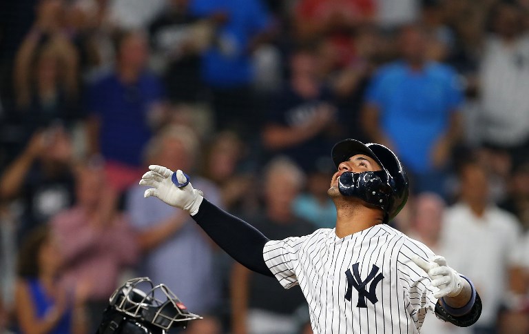 Criollo Gleyber Torres se lleva el premio del Jugador de la Semana en la Liga Americana