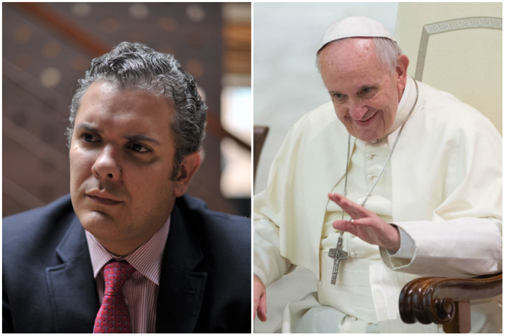 Iván Duque y el papa Francisco se reunirán en octubre