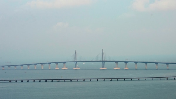 China está lista para inaugurar el puente marítimo más largo del mundo (Fotos)