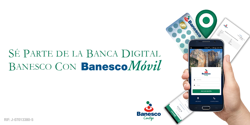 Banesco lanza nueva versión de su App BanescoMóvil