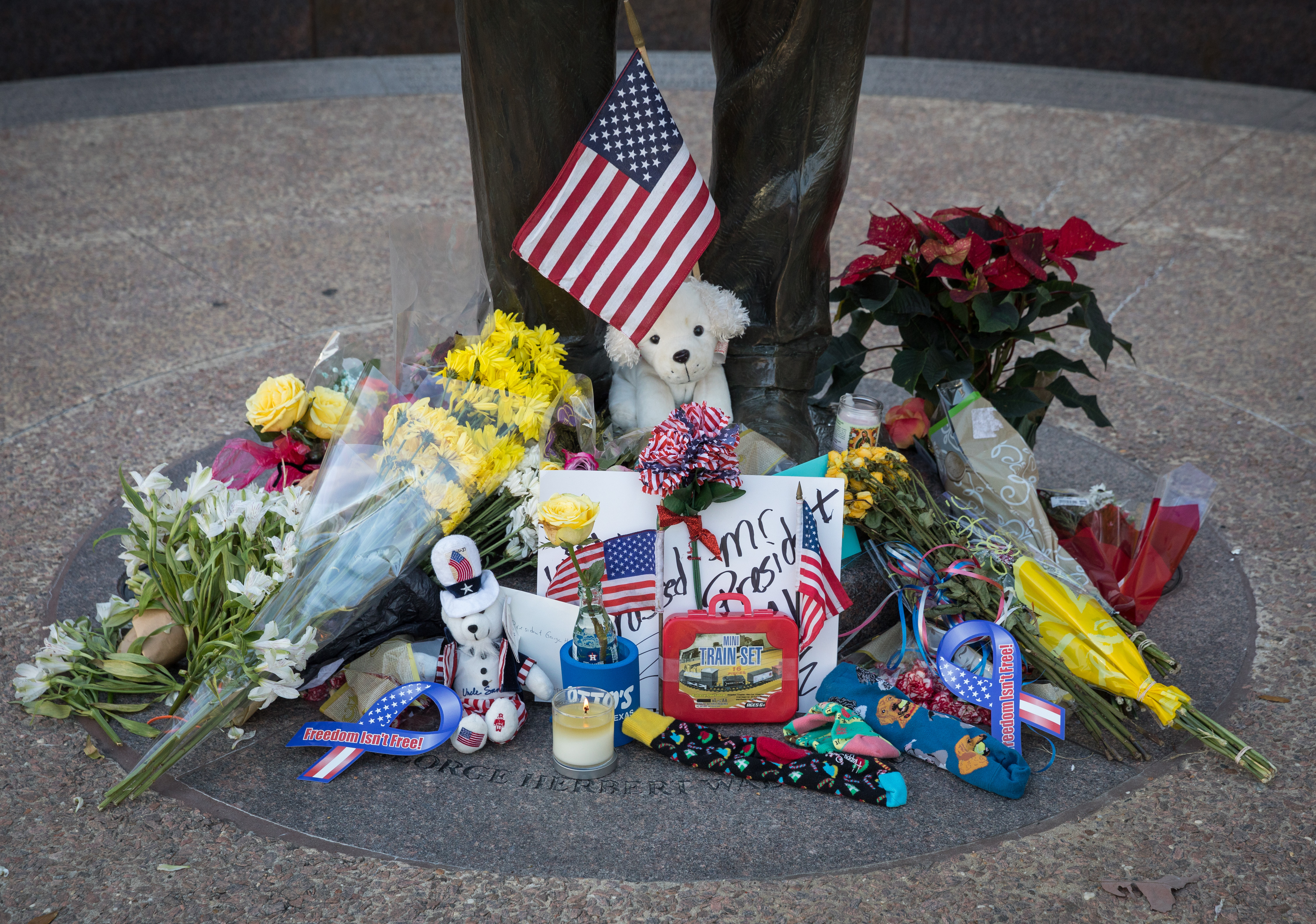 EEUU inicia las ceremonias en honor al expresidente George H.W. Bush