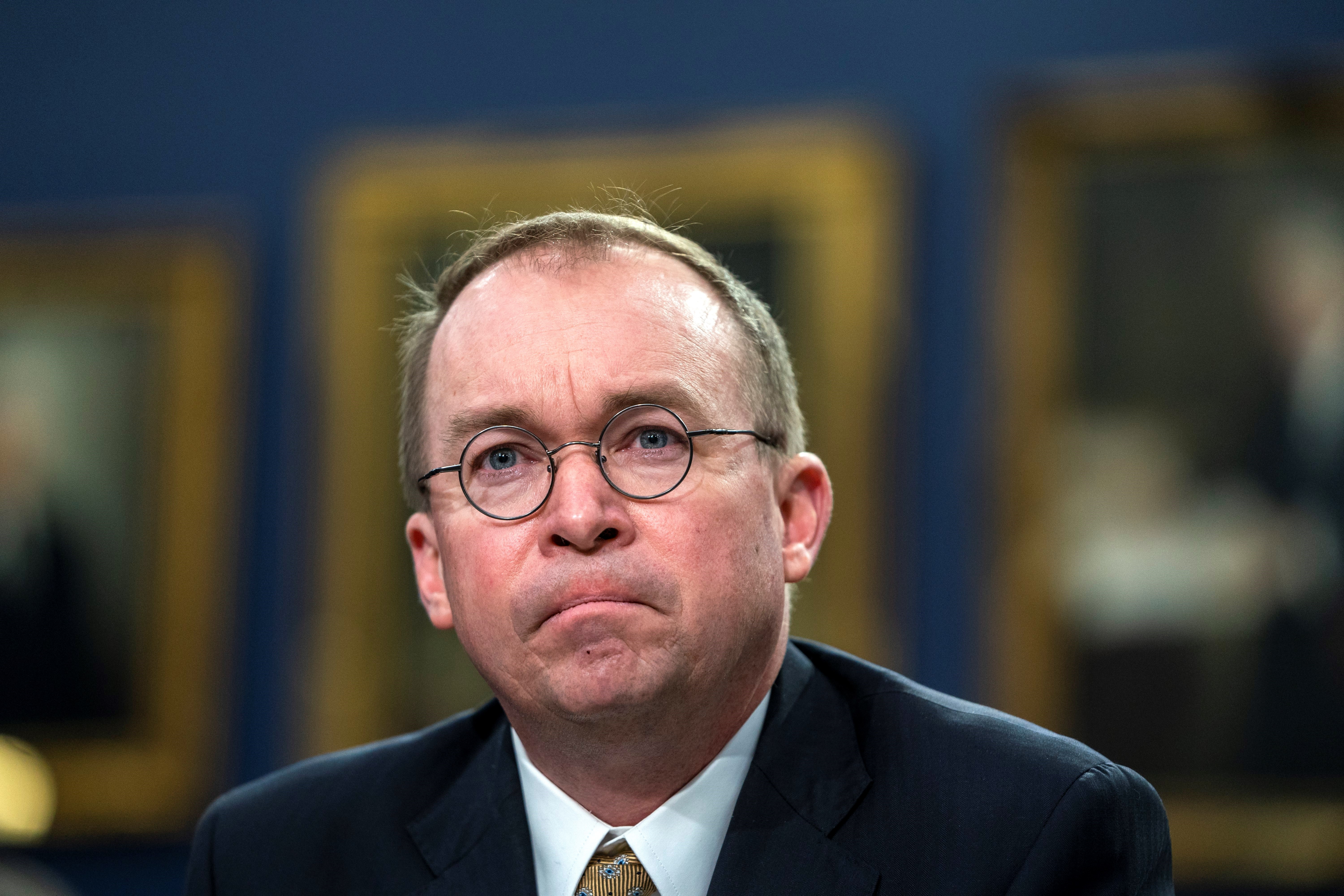 Trump elige a Mick Mulvaney como Jefe de Personal interino en la Casa Blanca