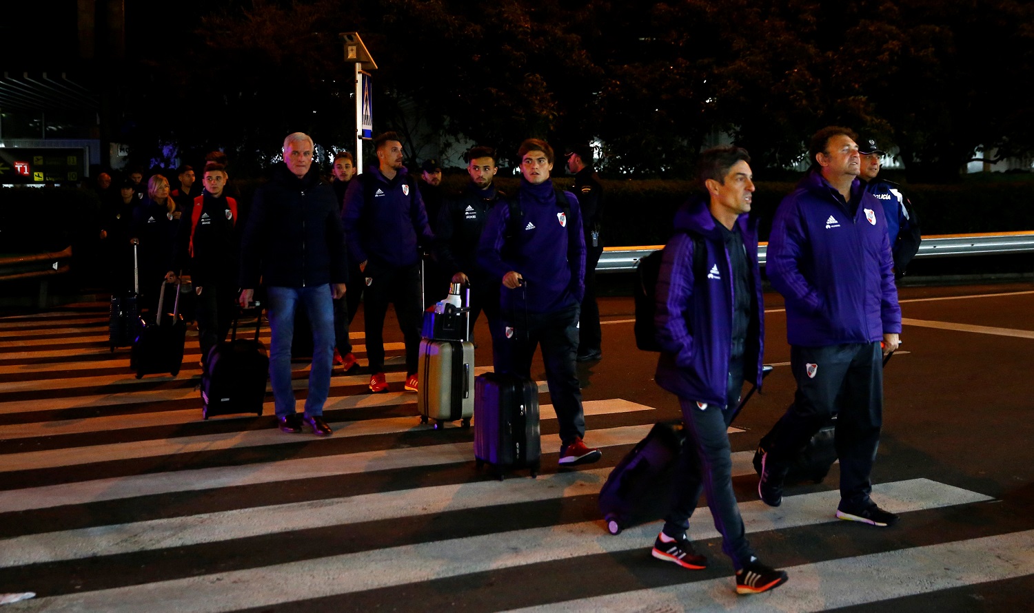 River Plate ya se encuentra en Madrid