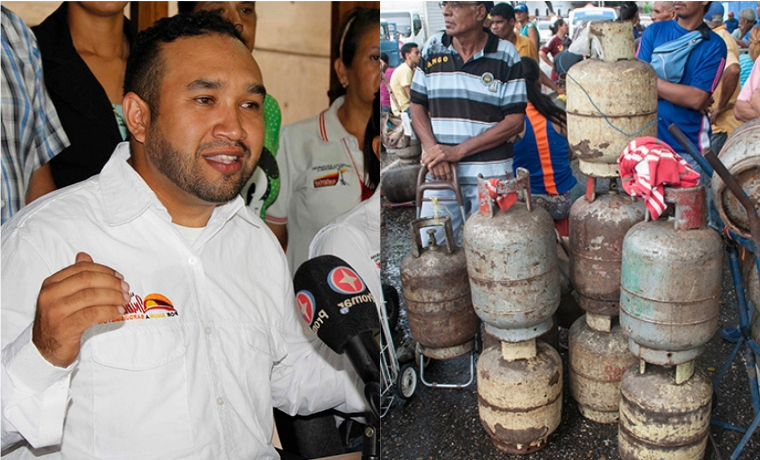 Candidato a concejal por el Psuv: Hay escasez de gas porque cocinan tres veces al día (Video)