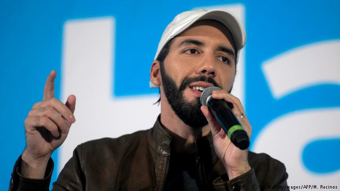 El joven empresario Nayib Bukele, favorito en los sondeos en El Salvador