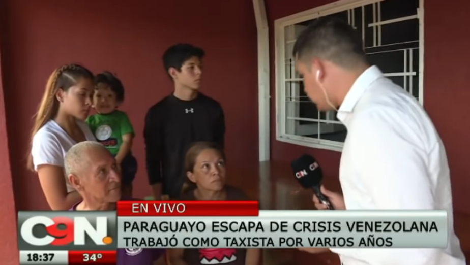 Historias de la diáspora: Una familia migró a pie atravesando la selva amazónica hasta Paraguay (video)