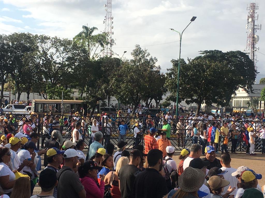 ¡Naguará! La increíble foto aérea de la gran convocatoria opositora en Barquisimeto #23Ene