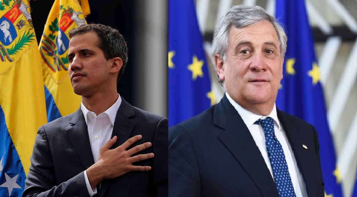 La conversación telefónica entre Juan Guaidó y el presidente del Parlamento Europeo (VIDEO)